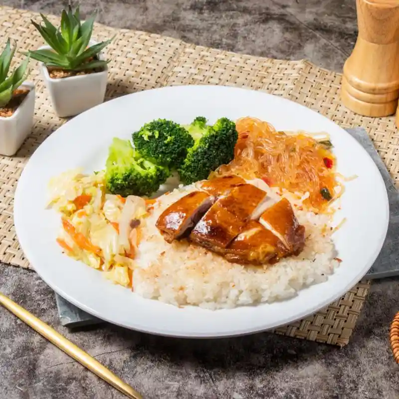 鄉間小路 蔥香油雞飯