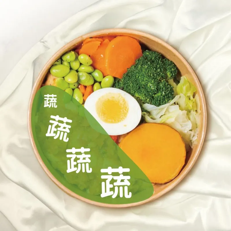 小資餐食長安東店 蔬多多高纖餐盒（蛋奶素）