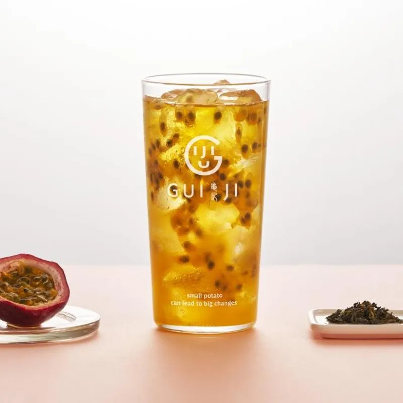 龜記大安信義店 鮮果百香綠