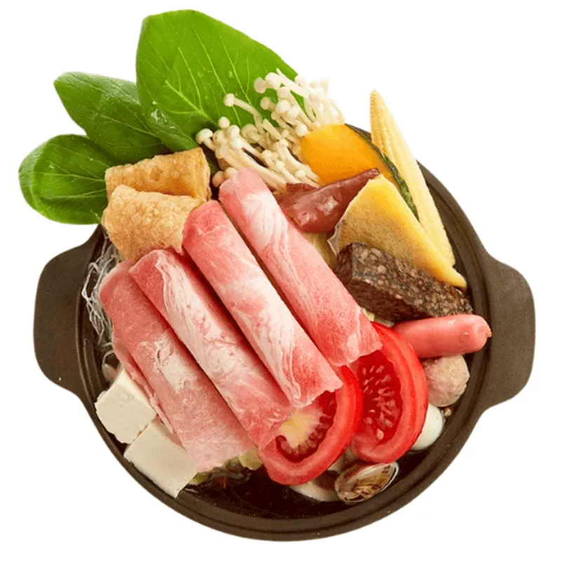 燒石鼎石頭小火鍋信義店 古早味蕃茄鍋