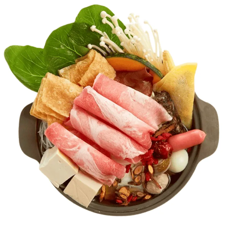 燒石鼎石頭小火鍋信義店 補氣藥膳鍋