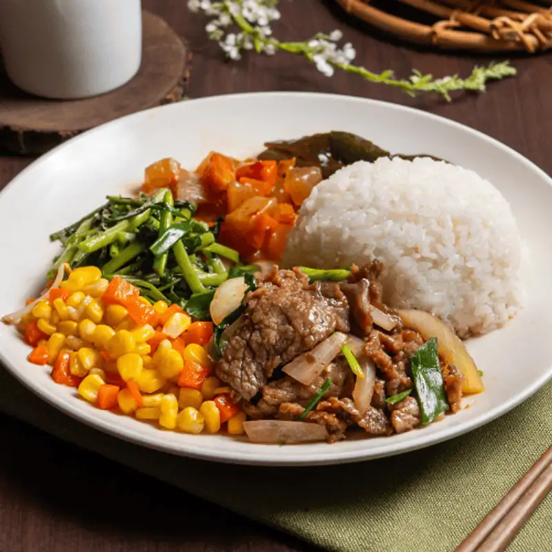 好棒棒快炒 蔥爆牛肉飯