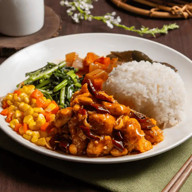 好棒棒快炒 宮保雞丁飯