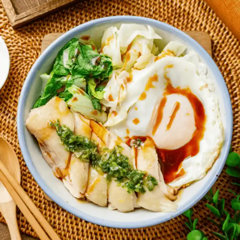 瑞哥雞肉飯合江店 雙倍嫩雞飯