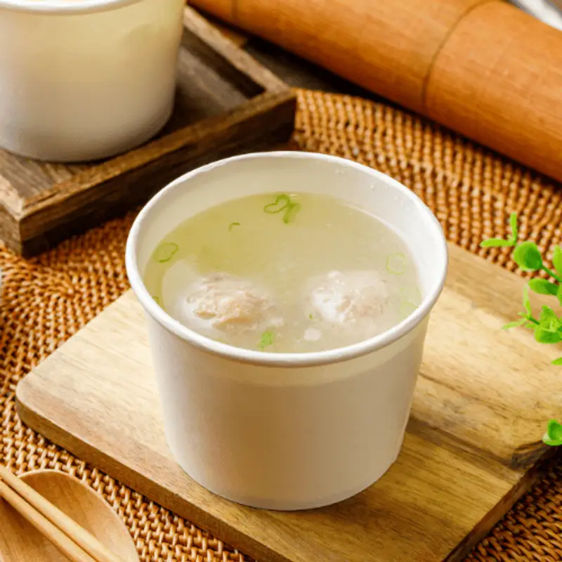 瑞哥雞肉飯合江店 貢丸湯