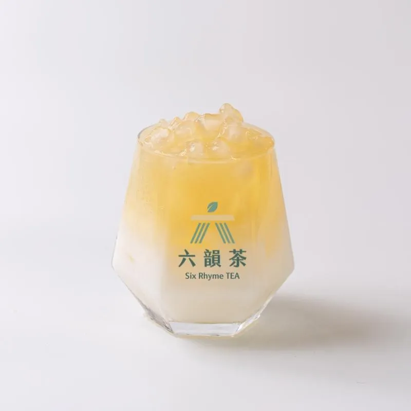 六韻茶伊通店 粉角花烏龍鮮奶茶