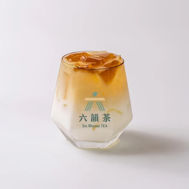 六韻茶伊通店 蜜烏龍蕎麥凍奶茶