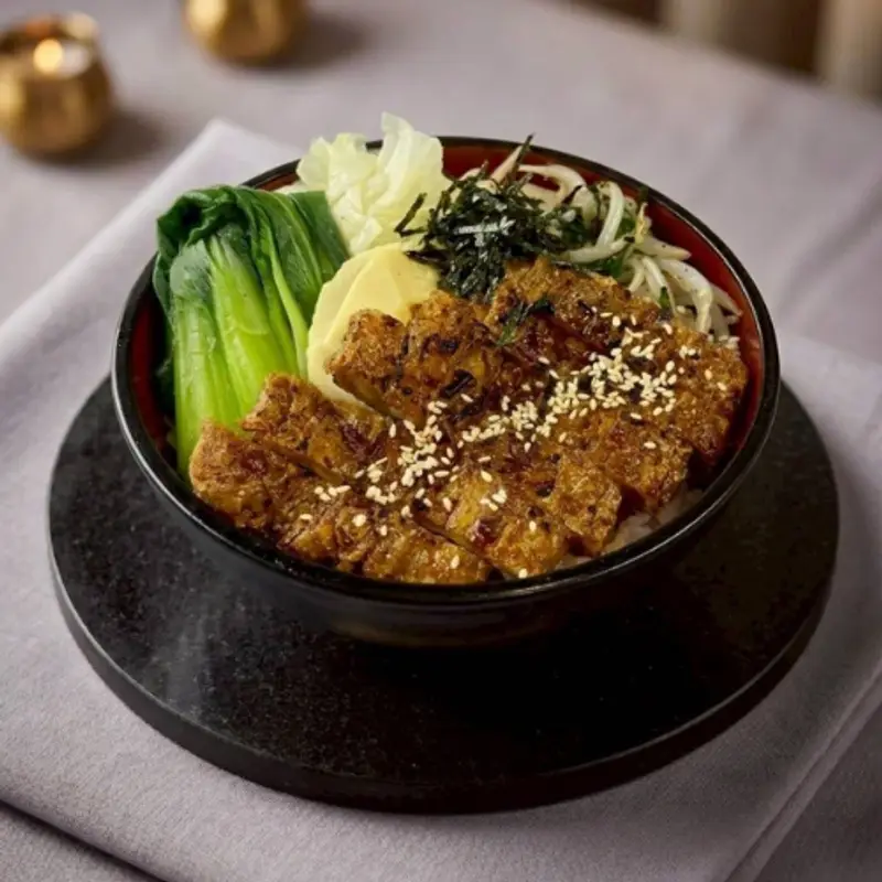 禾旬日式餐盒 蜜汁碳烤豆皮餐盒(方便素)
