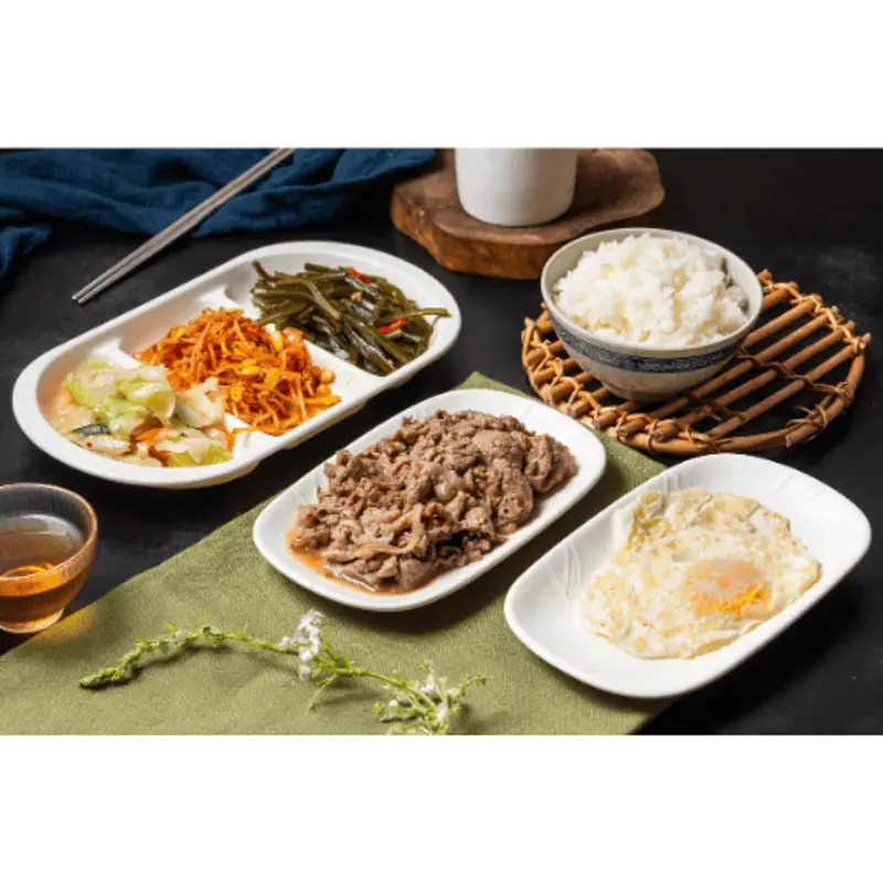 福生園 鐵板牛肉定食