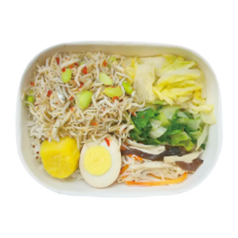 好好吃飯 毛豆吻仔魚