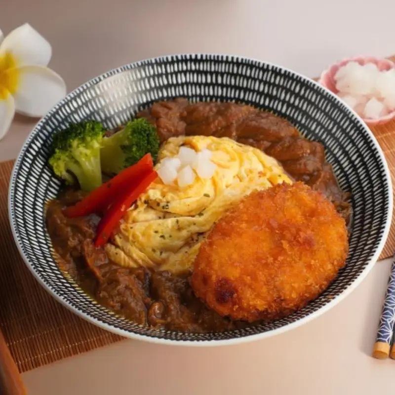 巧主廚南京三民店 可樂餅歐姆蛋咖喱飯