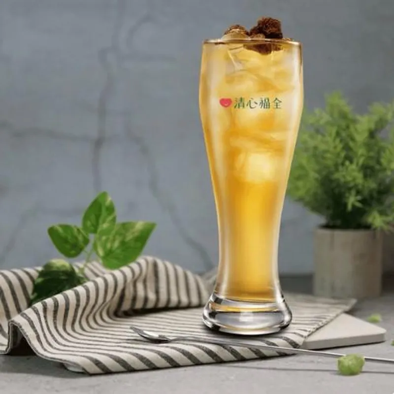 清心福全中山光華店 梅子綠茶