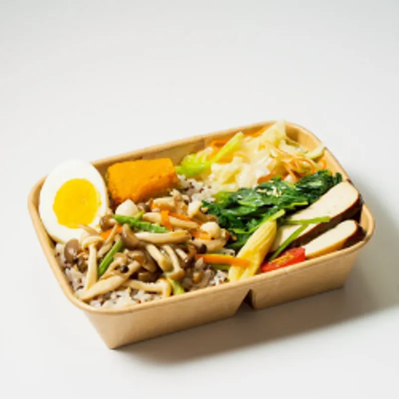 極限餐盒 Fresh Mushrooms with Seasonal Vegetables