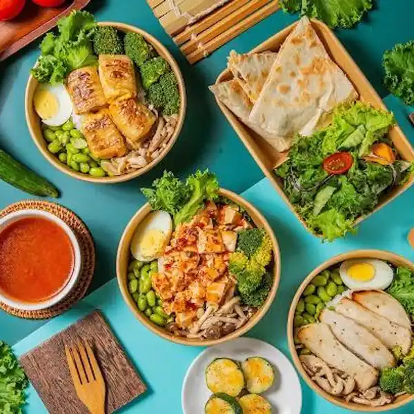 天天萃蔬食波奇碗 地中海季節時蔬波奇碗
