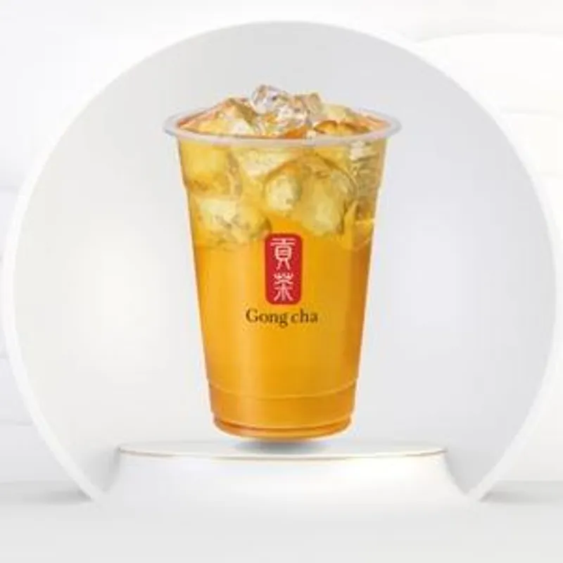 貢茶大安光信店 水蜜桃綠茶