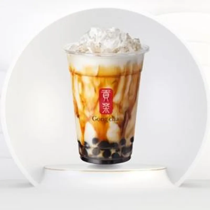 貢茶大安光信店 黑糖珍珠拿鐵