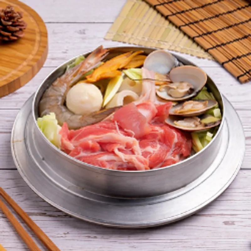 台韓拌飯 海鮮豆腐鍋