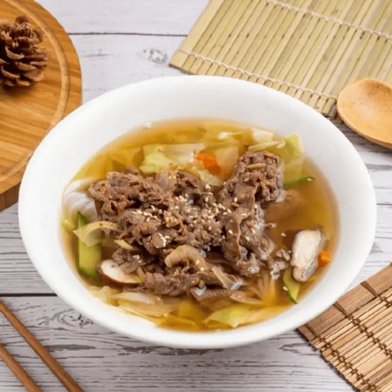台韓拌飯 烤肉湯麵(豬)