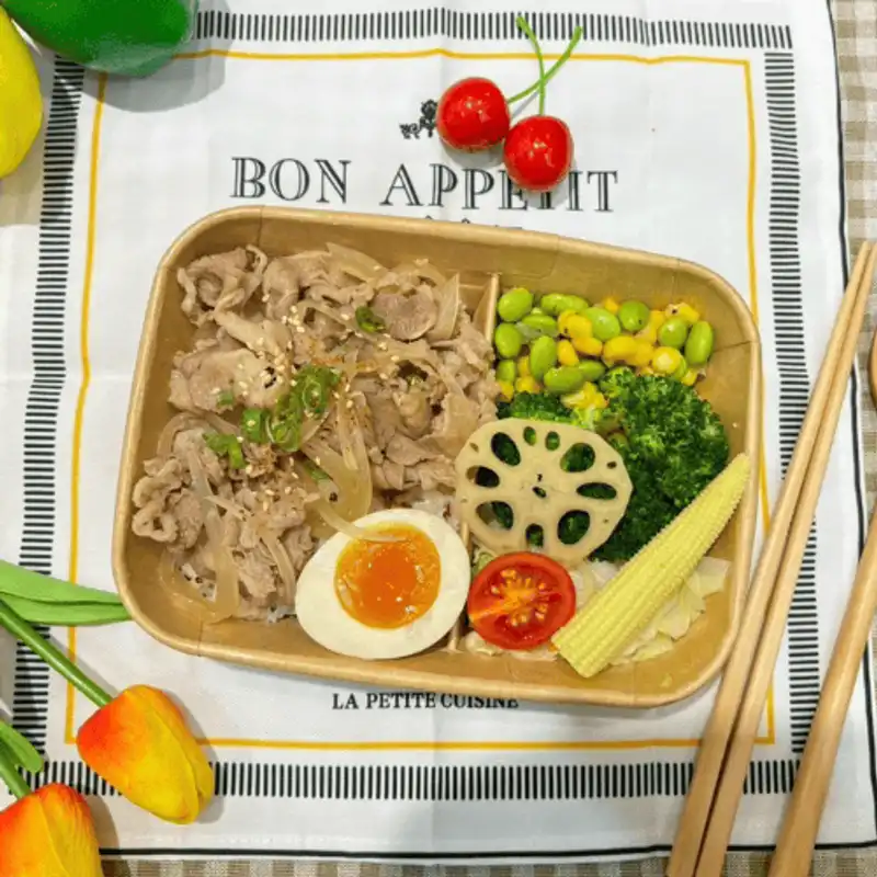 懶得煮手作餐盒 壽喜燒牛五花餐盒