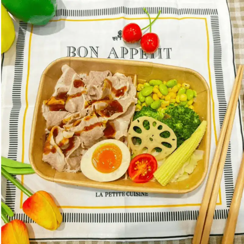 懶得煮手作餐盒 台式蒜泥白肉餐盒