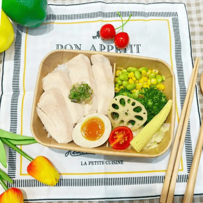 懶得煮手作餐盒 舒肥嫩雞胸餐盒