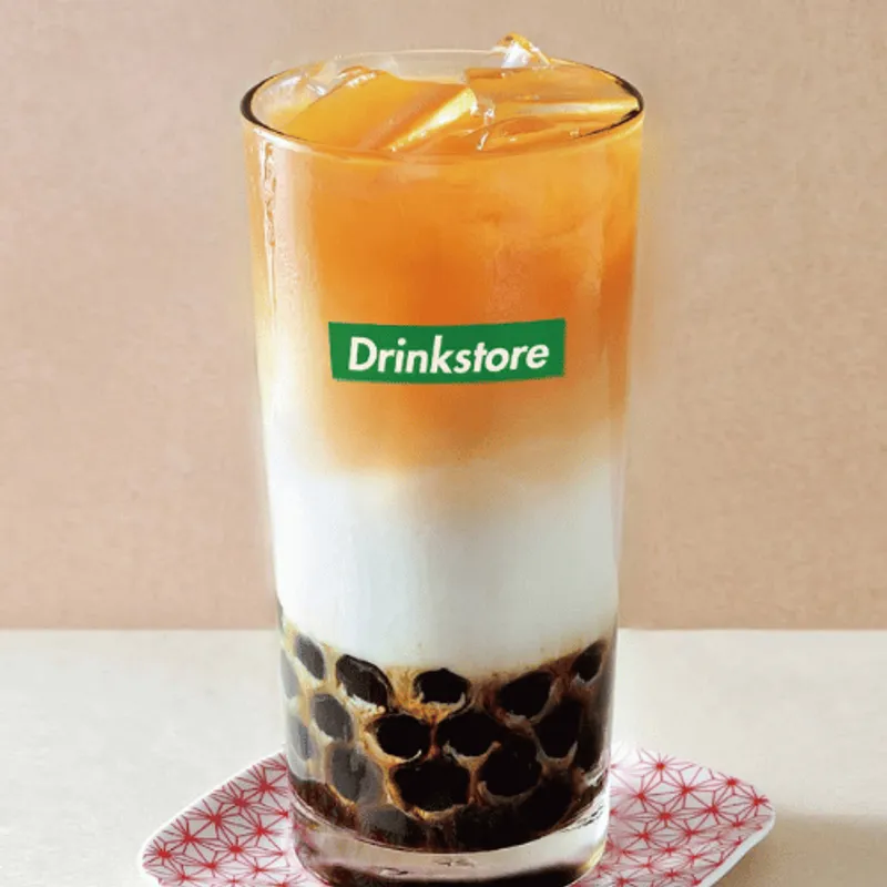 Drinkstore內湖洲子店 黑糖珍珠紅茶拿鐵