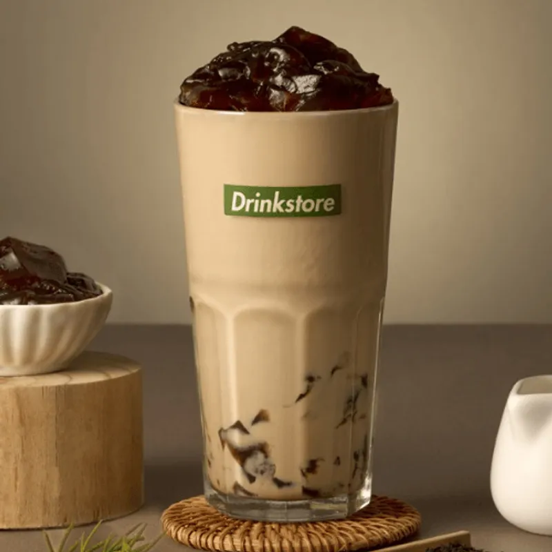 Drinkstore內湖洲子店 黑糖粉粿奶茶
