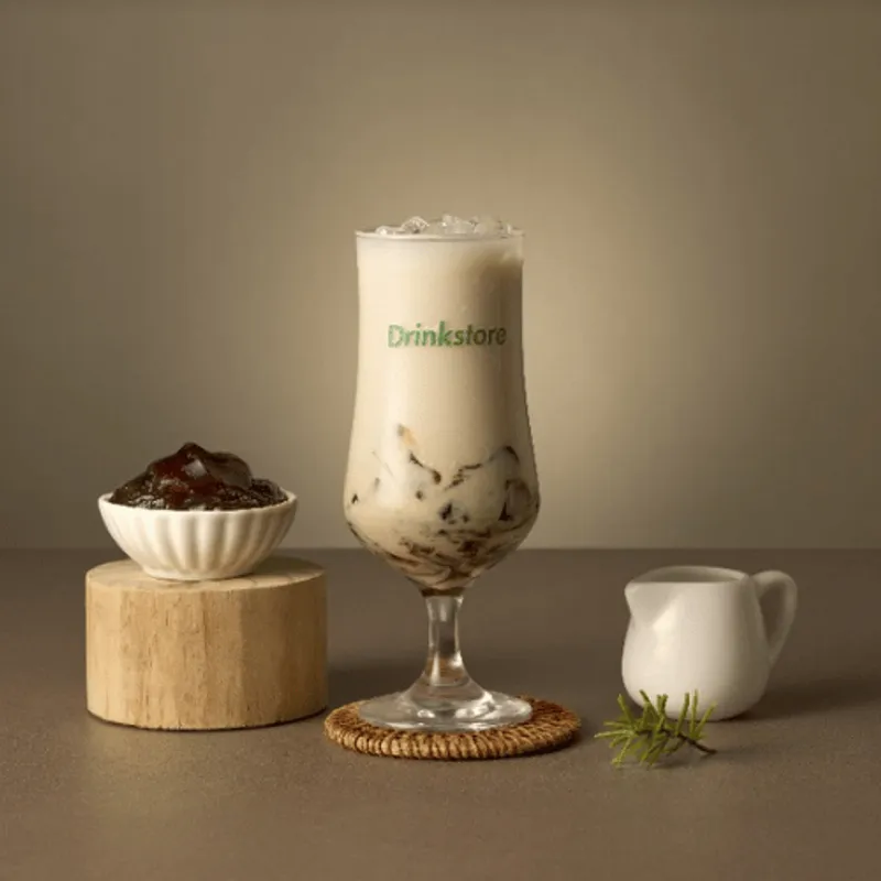 Drinkstore內湖洲子店 黑糖粉粿冬瓜撞奶