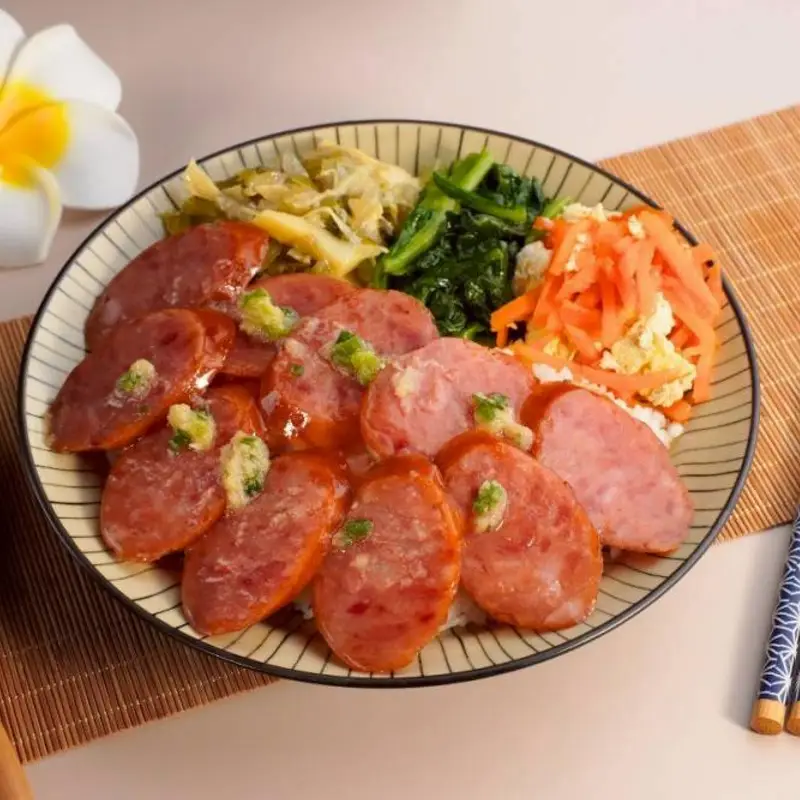 粵味軒 Charcoal Grilled Sausage Rice Box