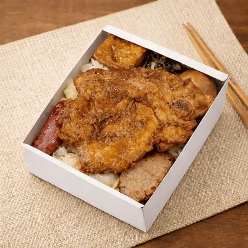 台富便當 古早味排骨飯