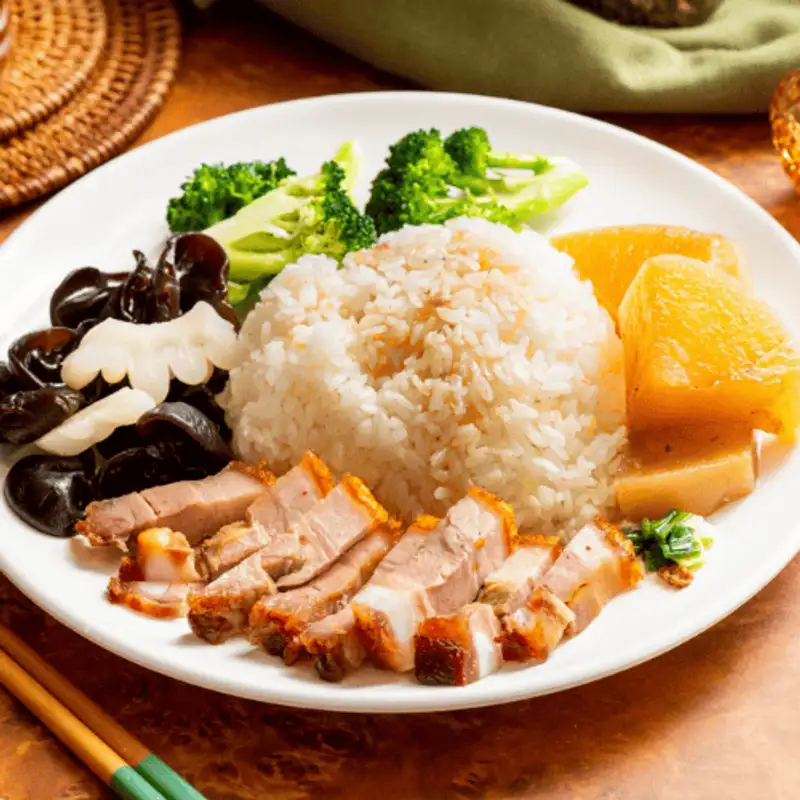 江媽媽排骨便當 燒肉飯